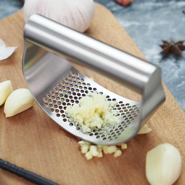 TED Stainless steel garlic press
