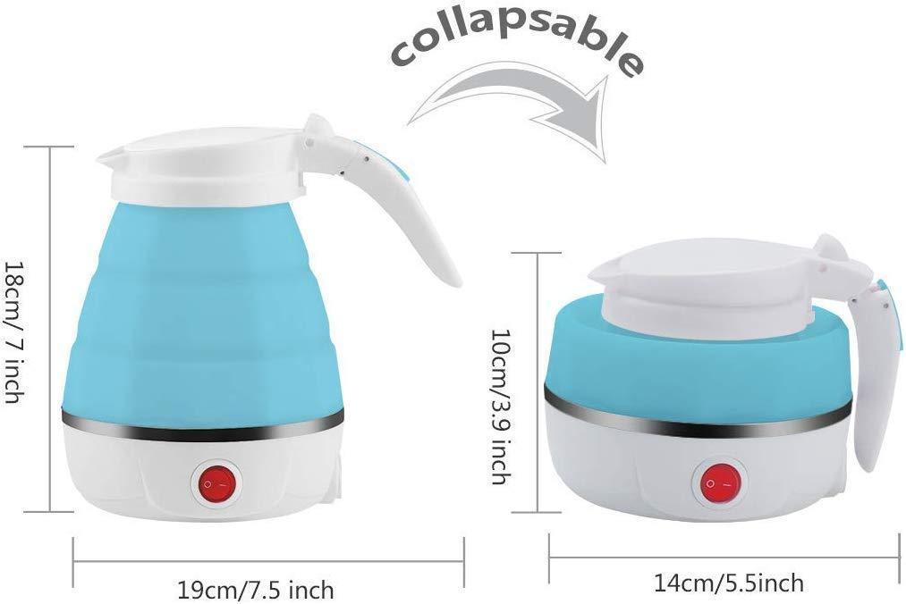 ELECTRIC FOLDABLE KETTLE, FOOD GRADE SILICONE FOLDING KETTLE