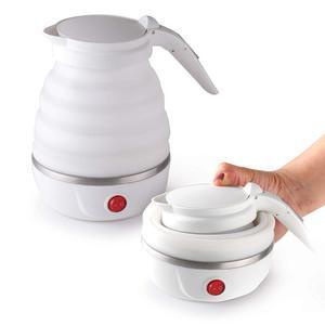 ELECTRIC FOLDABLE KETTLE, FOOD GRADE SILICONE FOLDING KETTLE