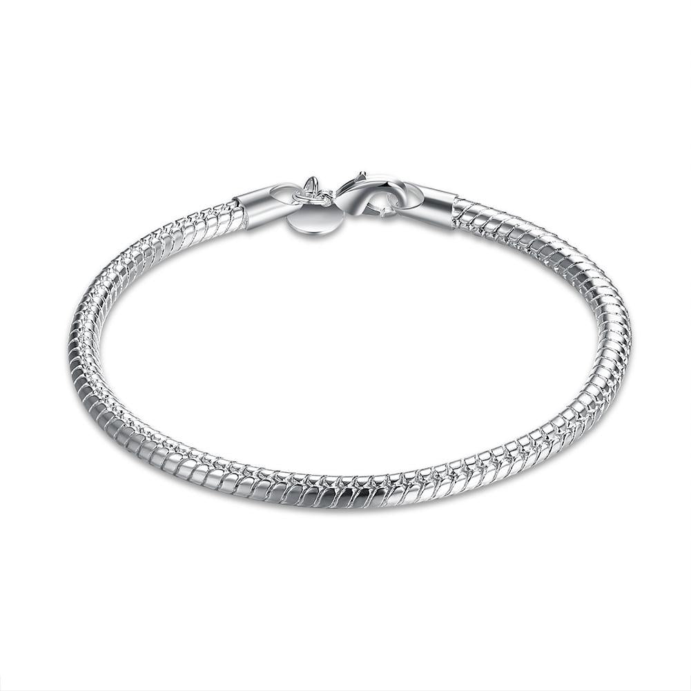 Silver Sleek New York Bracelet