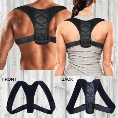 Posture Corrector - Adjustable Posture Brace, Spinal Support Belt for Men & Women