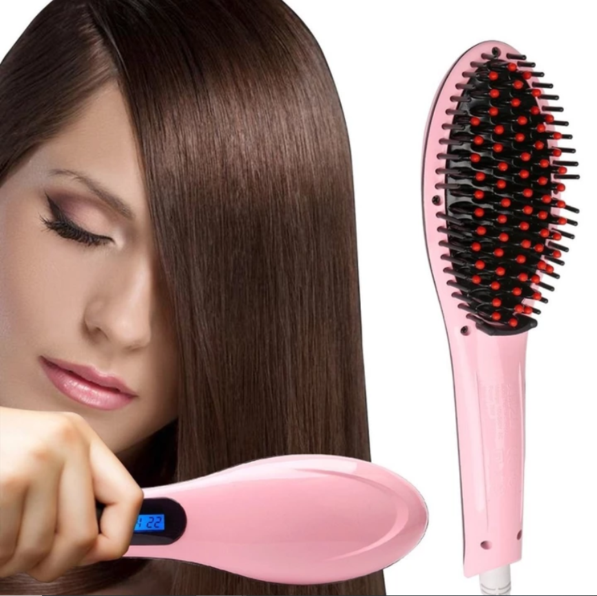 Rapunzel's Straightener Brush - Get Salon Like Hair at Home!
