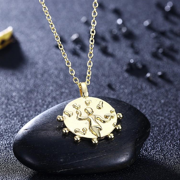 The Circle of Life Necklace in 18K Gold Plated
