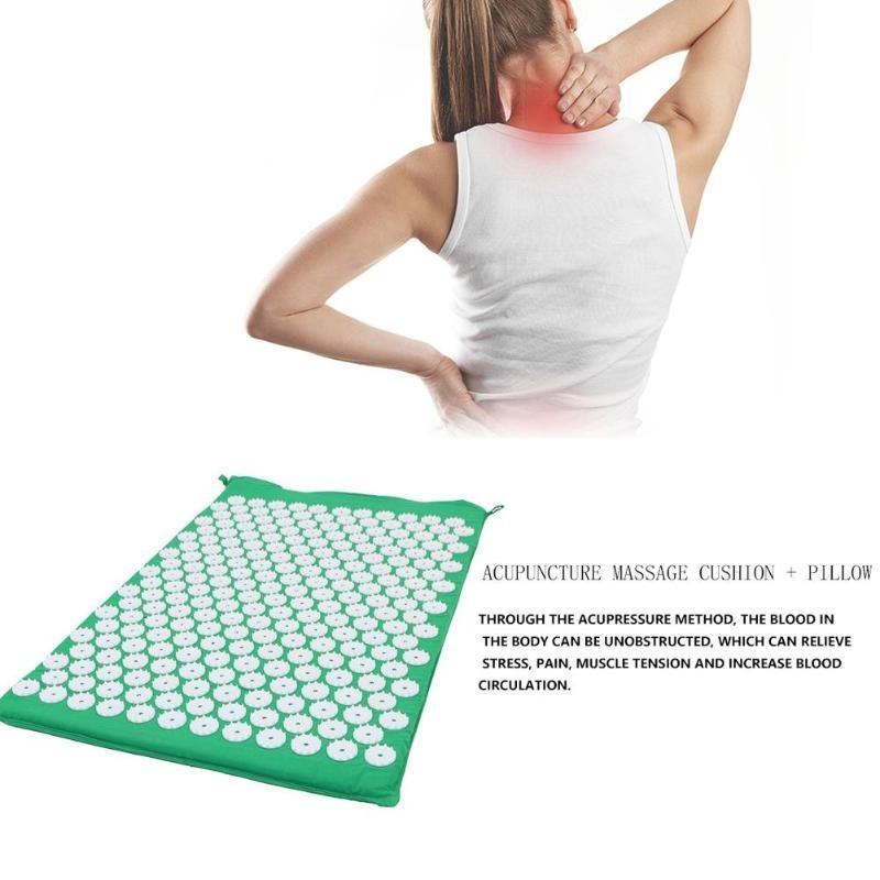 Acupressure Back Pain Relief Mat without ( Pilo )