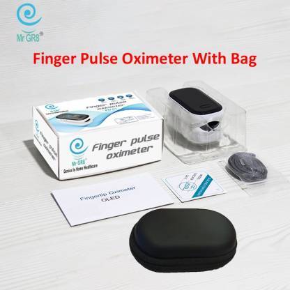 Finger Tip Pulse Oximeter with OLED Display