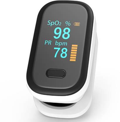 Finger Tip Pulse Oximeter with OLED Display