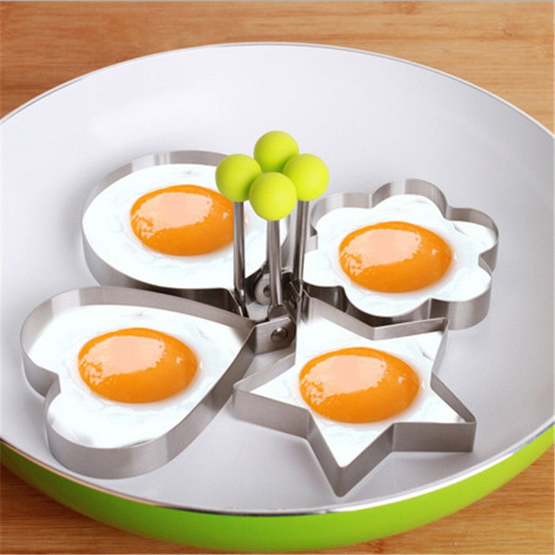 Stainless Steel Fried Egg, Pancake Mold - The Girly Village