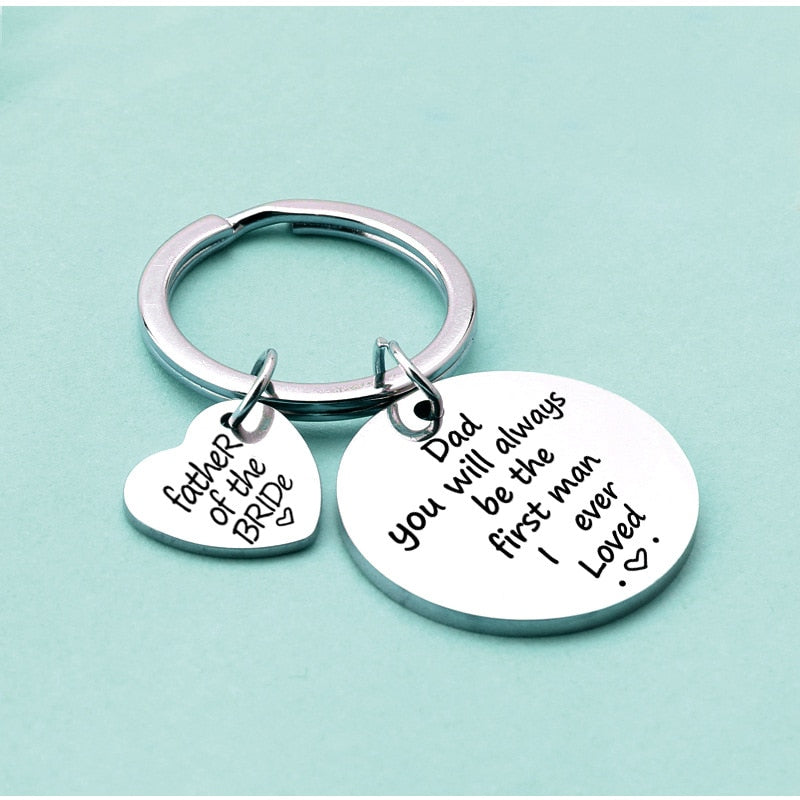 'Father of the Bride' Key Chain