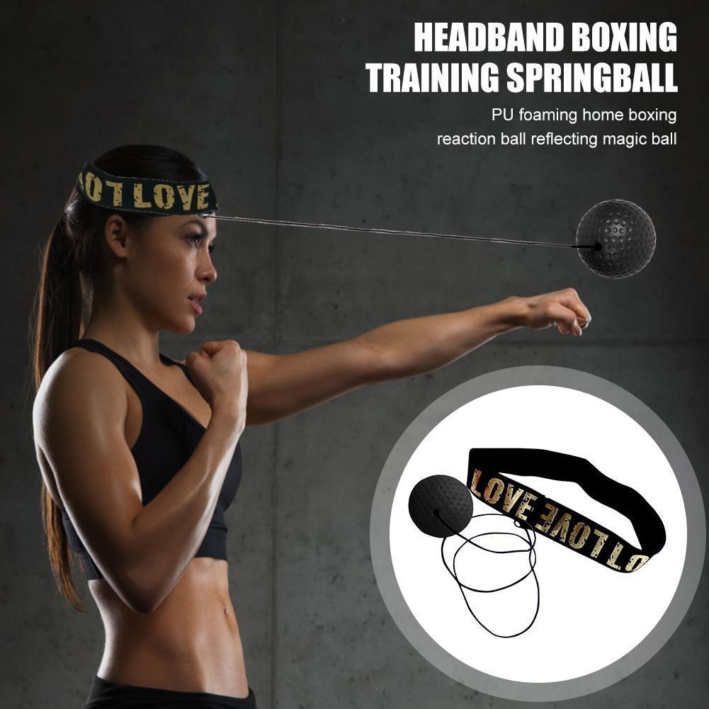 Exercise Fighting Boxing Ball With Head Band for Reflex Speed Training With 2 Balls